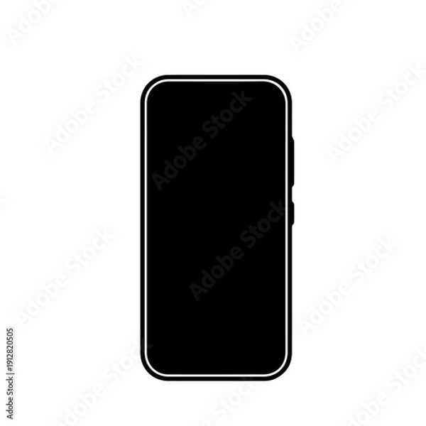 Obraz Futuristic Advanced Smartphone Vector Illustration