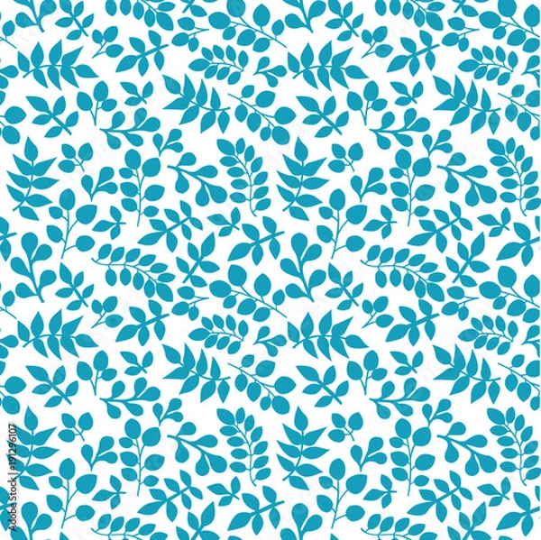 Obraz Лист голубой