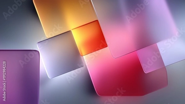 Obraz 抽象的なデザインアートの背景画像