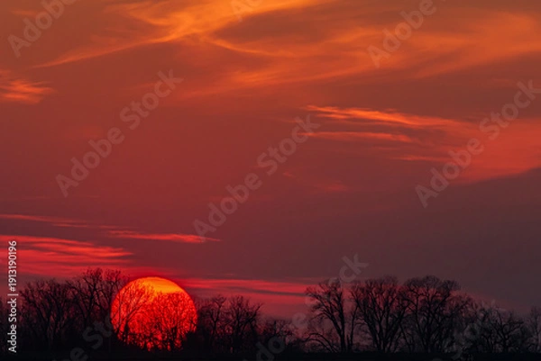 Obraz "Fireball Sunrise"