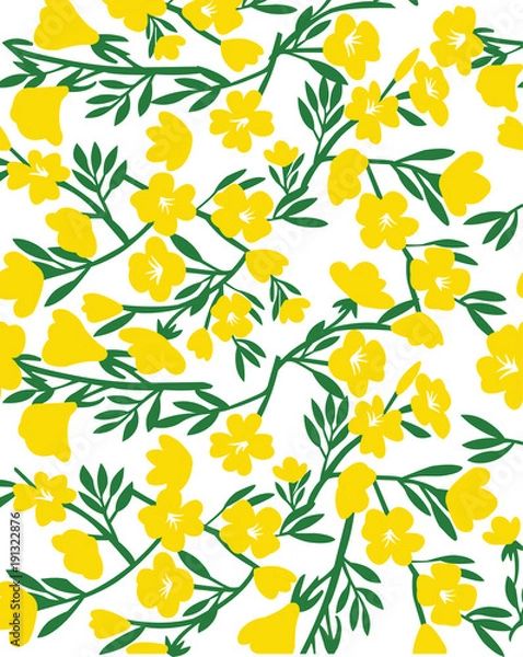 Obraz Цветок желтый зеленый