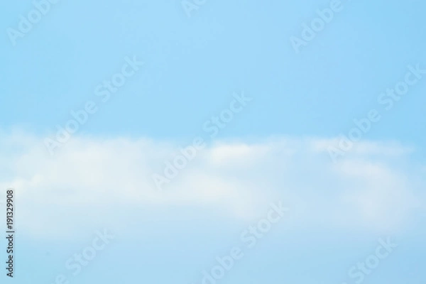 Fototapeta Cloud clear sky for background.