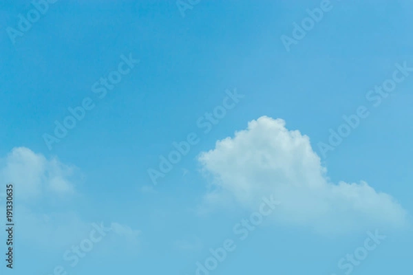 Fototapeta Cloud clear sky for background