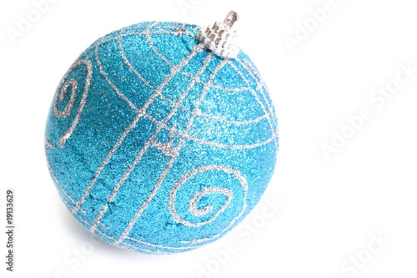 Obraz Blue Christmas toy