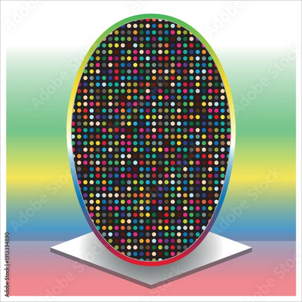 Obraz Easter illustration with an egg