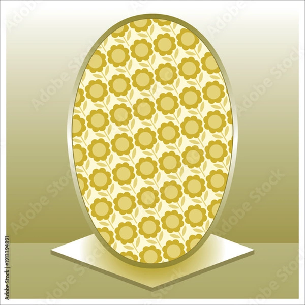Obraz Easter illustration with an egg