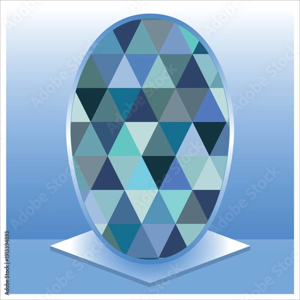 Obraz Easter illustration with an egg