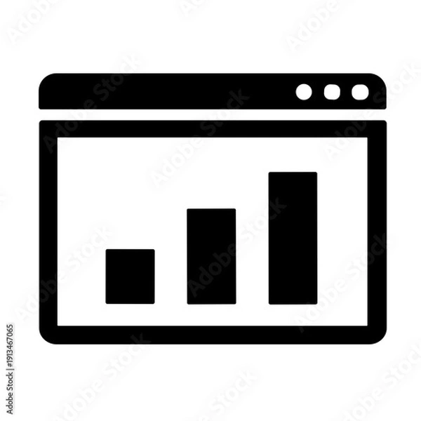 Obraz tablet pc with black screen