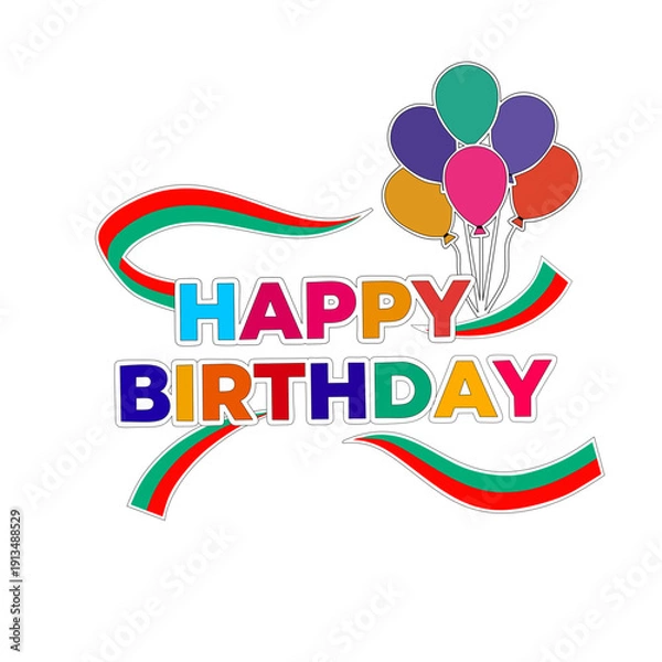 Obraz happy birthday 