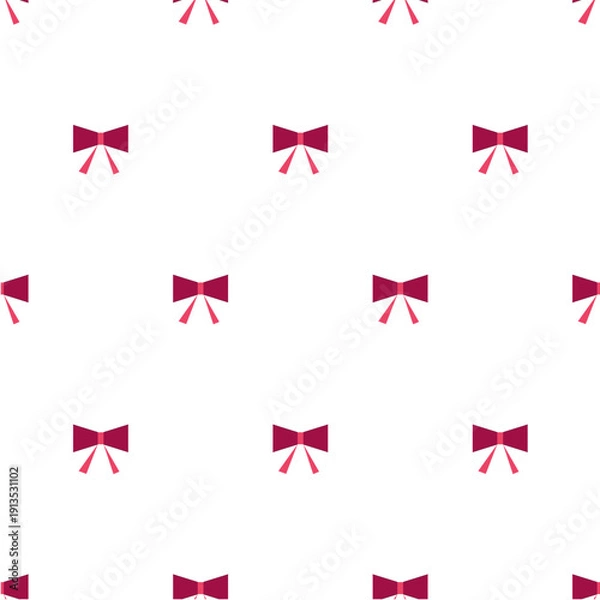 Obraz seamless pattern with simple ribbons