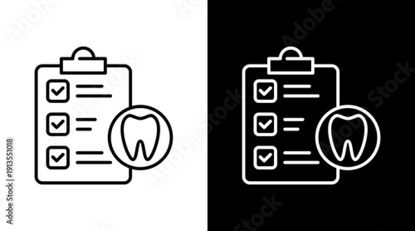 Obraz Dental Check Icon