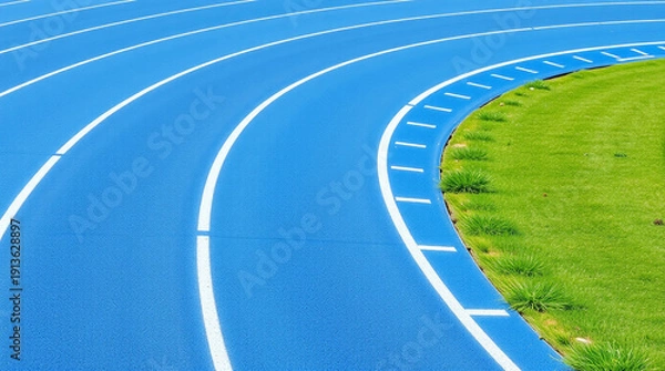 Obraz empty stadium seats