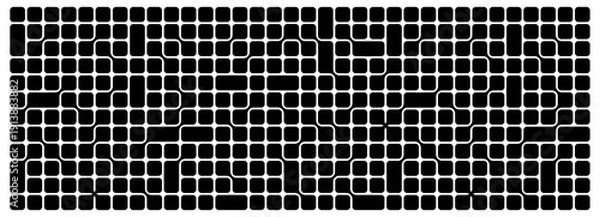 Obraz Metaball pattern organic. Circle Shapes Abstract Geometric Dot. Vector