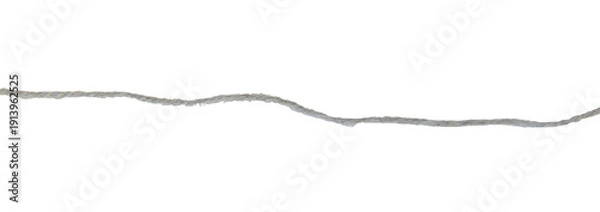 Fototapeta Thread isolated on white background. Selective focus.