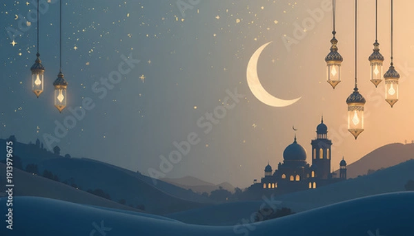 Obraz winter mountain landscape