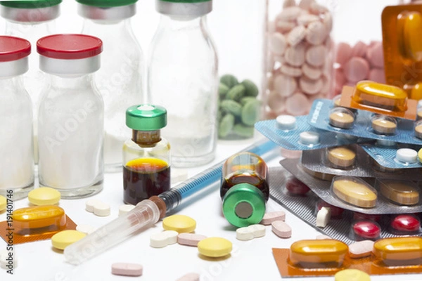 Fototapeta İlaç ve Haplar