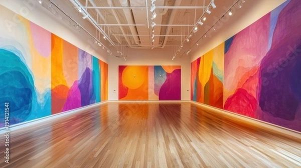 Obraz Art gallery interior day