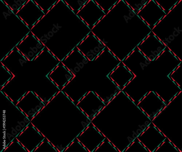 Fototapeta mexican pattern. aztec background. vector illustration