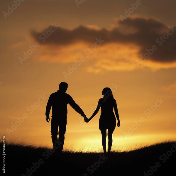 Obraz father and son