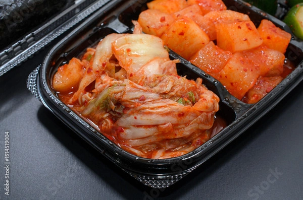 Obraz キムチセットの白菜キムチ