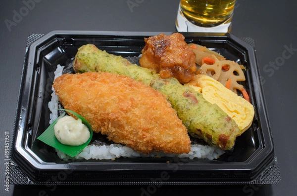 Obraz 定番の海苔弁当