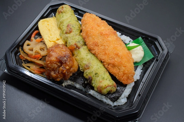 Obraz 定番の海苔弁当