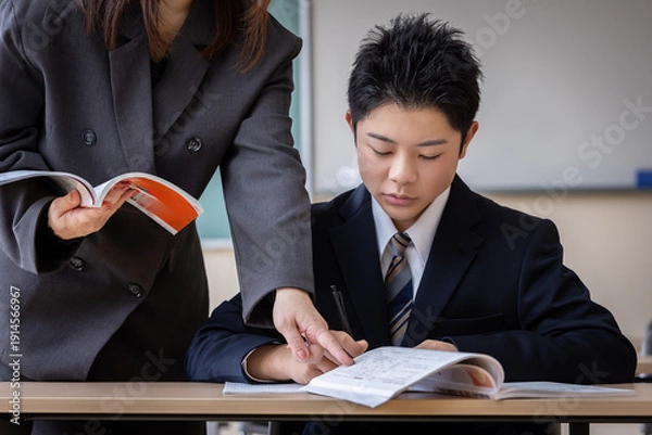 Obraz 塾講師と男子学生