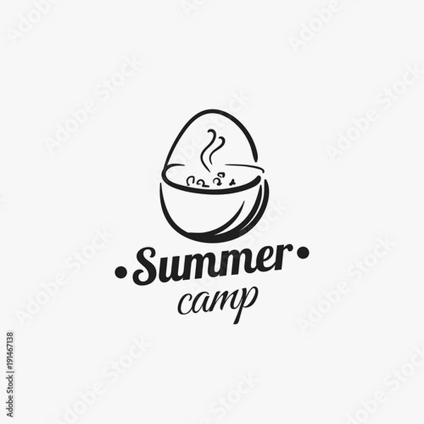 Obraz Summer Camp Badge