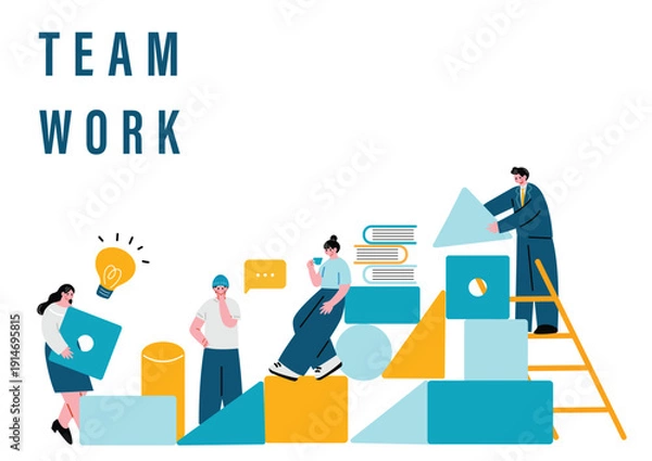 Obraz チームワーク