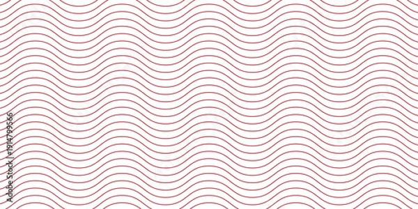 Fototapeta abstract red vertical thin line wave pattern design.