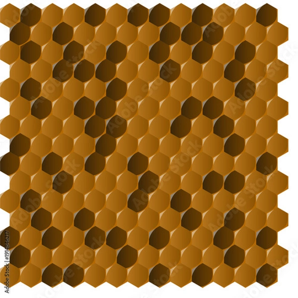 Obraz honeycomb pattern background
