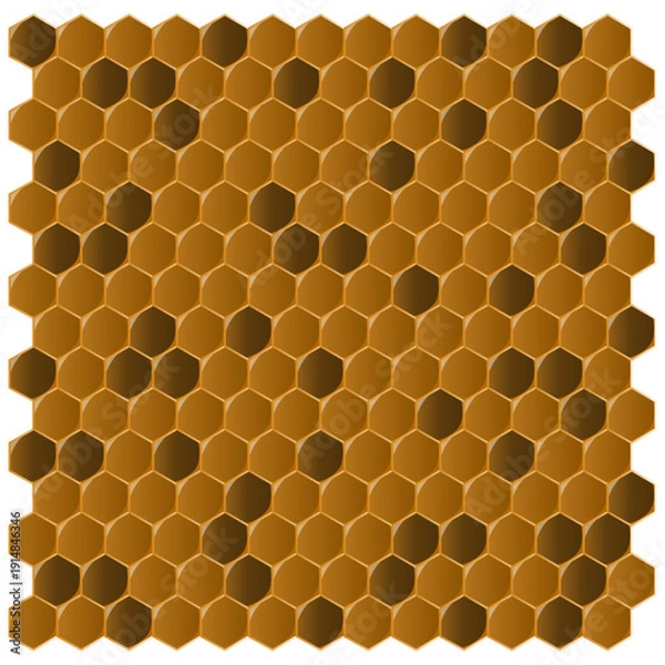 Obraz honeycomb pattern background