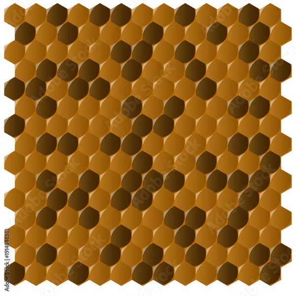 Obraz honeycomb pattern background