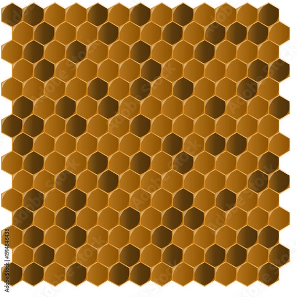 Obraz honeycomb pattern background