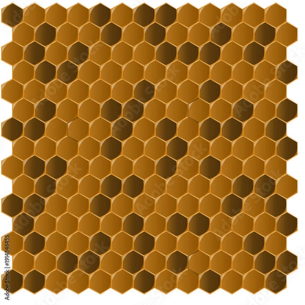 Obraz honeycomb pattern background