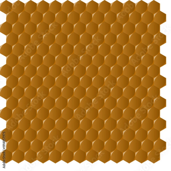 Obraz honeycomb seamless pattern