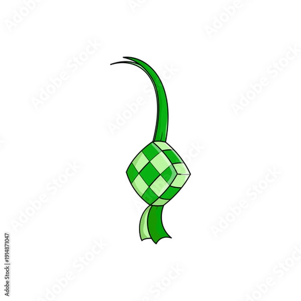 Obraz Ketupat illustration