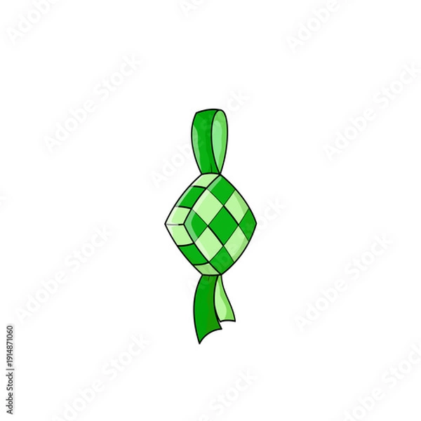 Obraz Ketupat illustration