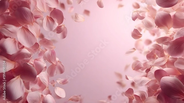 Obraz 淡色トーンの春抽象