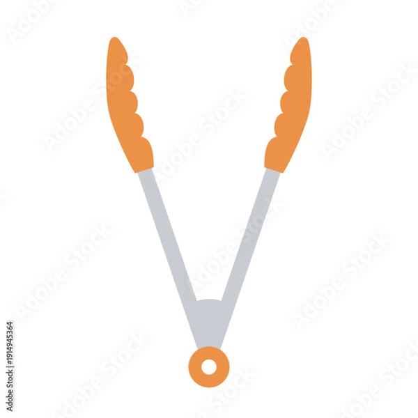 Obraz キッチンツール　シリコン製調理トング