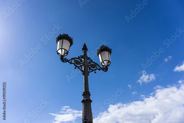 Fototapeta Straßenlaterne