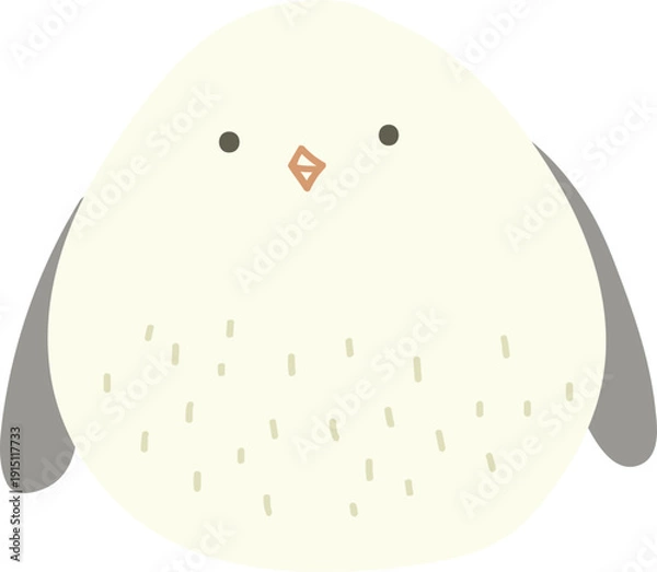 Obraz 귀여운 아기 새 일러스트