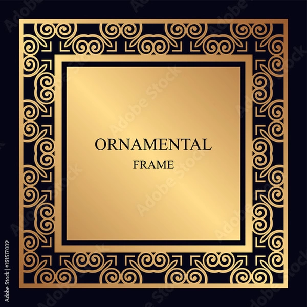 Obraz Vintage ornamental frame