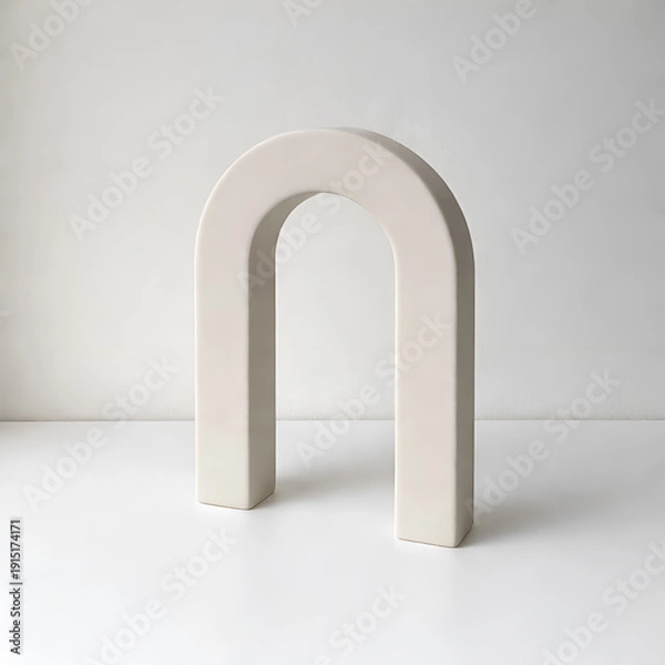 Obraz Minimal Arch Shape Sculptural Object