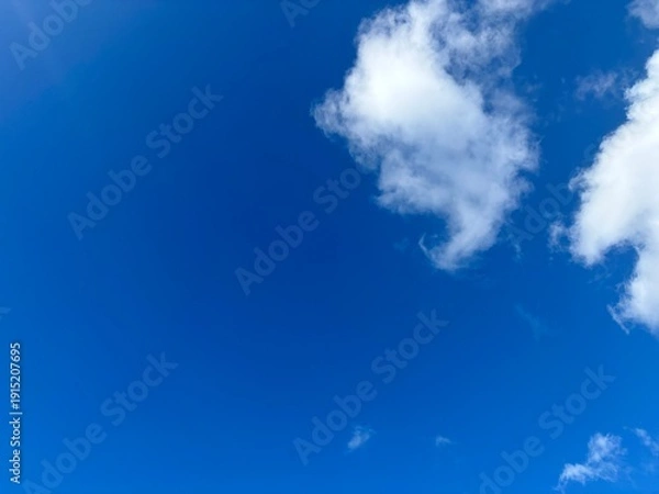 Fototapeta blue sky with clouds
