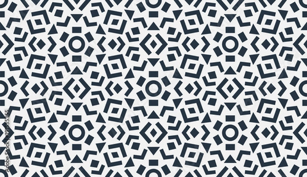 Obraz Abstract Oriental Pattern. Modern Shape. Endless Vector.
