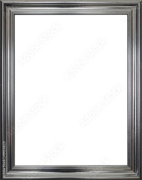 Fototapeta empty metal frame