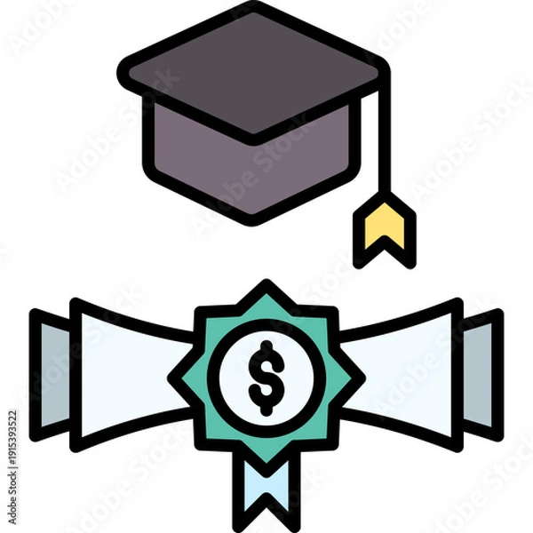 Fototapeta Fellowship Icon