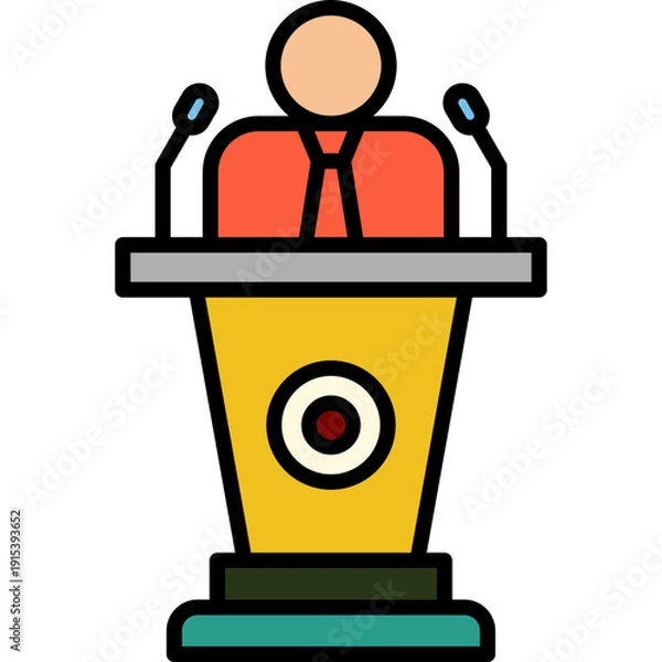 Fototapeta Speech Icon