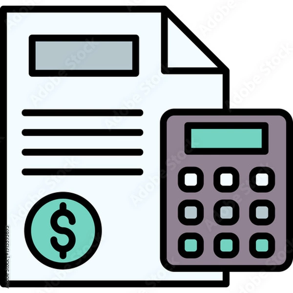 Fototapeta Tuition Icon